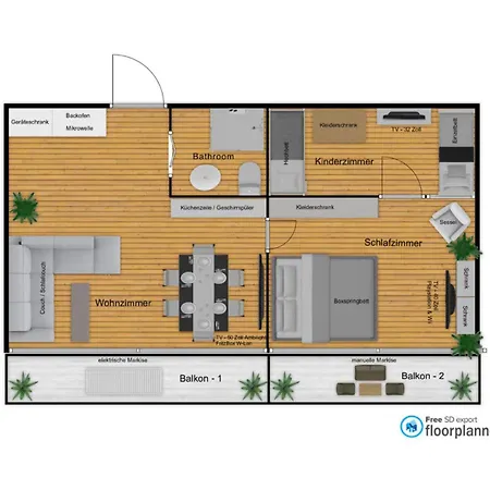 Strandperle - Nur 150m Zum